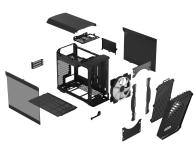FRACTAL DESIGN Obudowa Torrent Nano RGB Black TG Light tint FD-C-TOR1N-02 - 718418 - zdjęcie 12